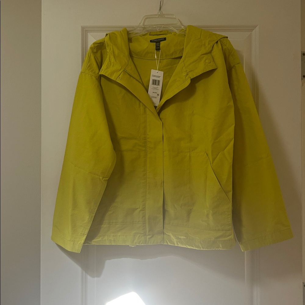 Eileen Fisher Citrus Hooded Anorak
